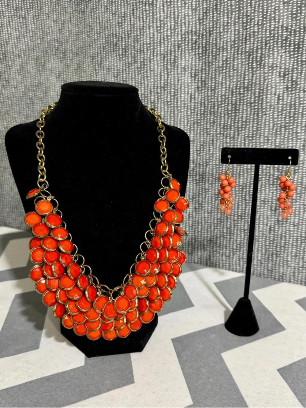 Orange Statement Set - Picture 1 of 8
